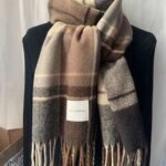 Women's Fashion Korean Plaid Scarf