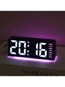 Digital LED Alarm Clock