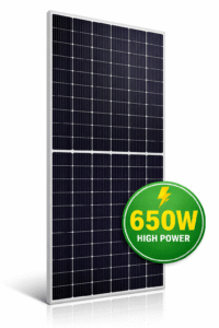 Panneau Solaire 650 watts
